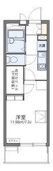 レオパレスグリーンバレー内谷の物件間取画像